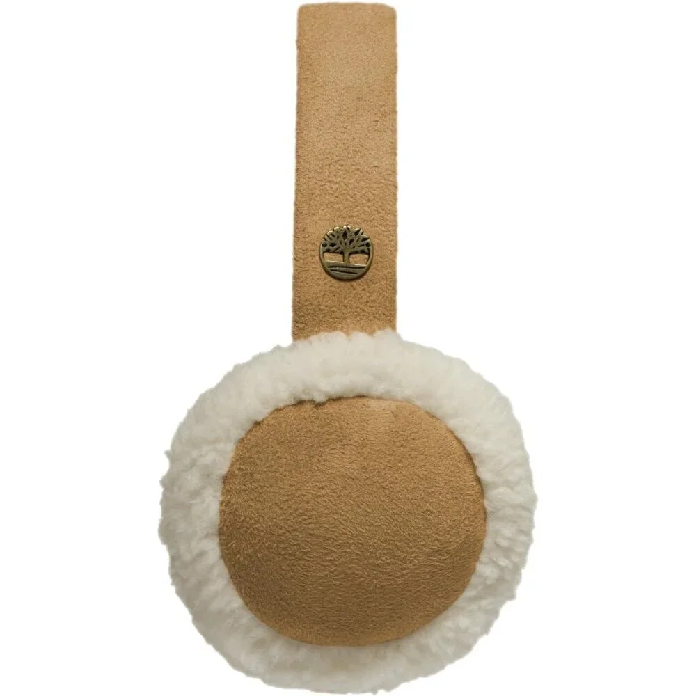 Women’s Faux Suede Fleece-Lined Adjustable Earmuffs Warm Winter Ear Warmers